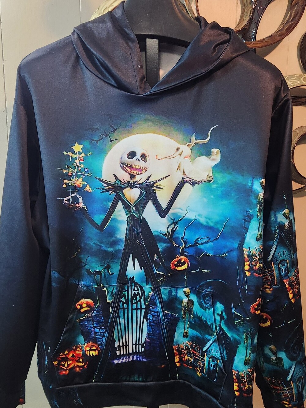 The NIGHTMARE BEFORE CHRISTMAS Polyester Hoodie